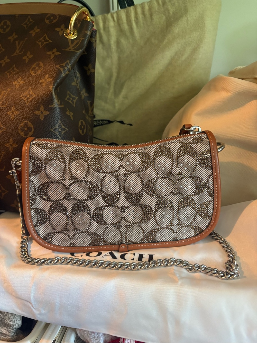 Coach Swinger 20 Crystal - Picture 3 of 6